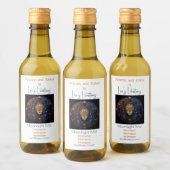 Erstellen Sie Ihre eigene mystische Astrologie Leo Weinetikett (Flaschen)