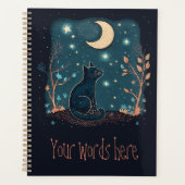 Erstellen Sie Ihre eigene mystische Black Cat & Wi Planer (Vorderseite)