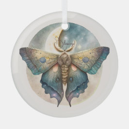 Erstellen Sie Ihre eigene mystische Mondmotte Ornament Aus Glas