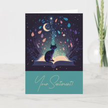 Erstellen Sie Ihre eigene mystische Schwarze Katze