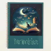 Erstellen Sie Ihre eigene mystische Schwarze Katze Planer (Vorderseite)