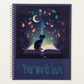 Erstellen Sie Ihre eigene mystische Schwarze Katze Planer (Vorderseite)