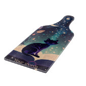 Erstellen Sie Ihre eigene mystische Schwarze Katze Schneidebrett (Ecke)
