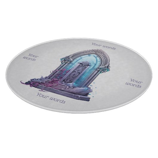 Erstellen Sie Ihre eigene mystische Tür Schneidebrett (Ecke)