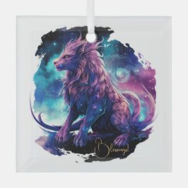 Erstellen Sie Ihre eigene mythische Fantasiewelt v Ornament Aus Glas