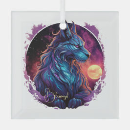 Erstellen Sie Ihre eigene mythische Sith Wild Cat Ornament Aus Glas