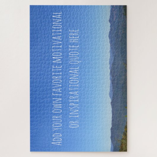 Erstellen Sie Ihre eigene Nachricht Landschaftlich Puzzle (Vertikal)