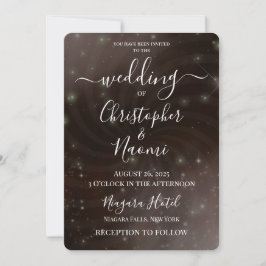 Erstellen Sie Ihre eigene - nächtlicher Sky Swirt Einladung