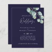 Erstellen Sie Ihre eigene NAVY White Sage Eukalypt (Vorne/Hinten)