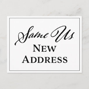 Erstellen Sie Ihre eigene neue Adresse Postkarte