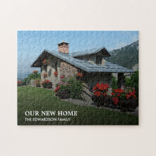 Erstellen Sie Ihre eigene neue Zuhause Puzzle