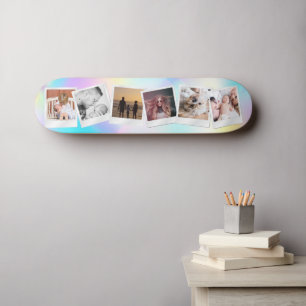 Erstellen Sie Ihre eigene Niedliche Girl Rainbow M Skateboard