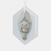 Erstellen Sie Ihre eigene Niedliche Heißluftballon Ornament Aus Glas (Vorderseite Links)