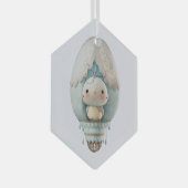 Erstellen Sie Ihre eigene Niedliche Heißluftballon Ornament Aus Glas (Vorderseite Rechts)