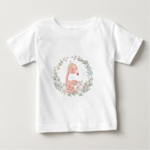 Erstellen Sie Ihre eigene Niedliche Prinzessin Fla Baby T-shirt