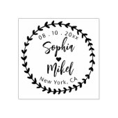 Erstellen Sie Ihre eigene Niedliche Runde Save the Gummistempel (Prägung)