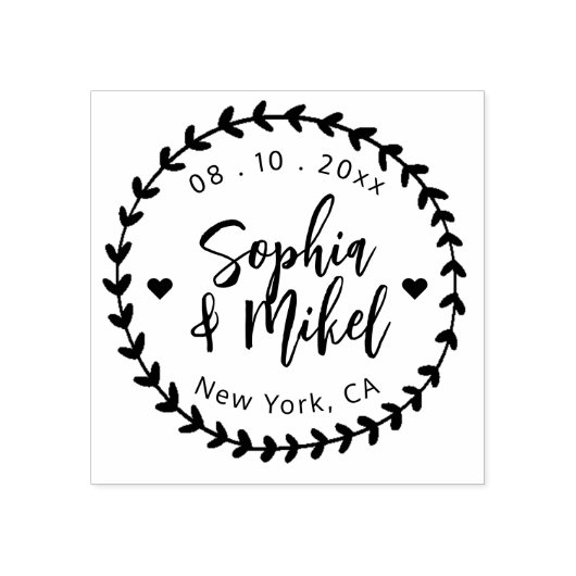 Erstellen Sie Ihre eigene Niedliche Runde Save the Gummistempel (Prägung)