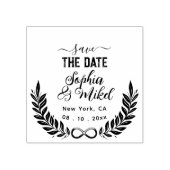 Erstellen Sie Ihre eigene Niedliche Runde Save the Gummistempel (Prägung)