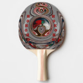 Erstellen Sie Ihre eigene Niedliche, schöne und li Tischtennis Schläger (Vorderseite)
