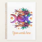 Erstellen Sie Ihre eigene Niedliche Triple Moon Go Planer (Vorderseite)