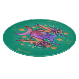 Erstellen Sie Ihre eigene Niedliche Triple Moon Go Schneidebrett