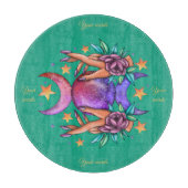 Erstellen Sie Ihre eigene Niedliche Triple Moon Go Schneidebrett (Vorderseite)