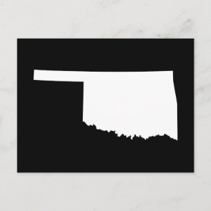 Erstellen Sie Ihre eigene Oklahoma-Uzugsankündigun Postkarte