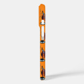 Erstellen Sie Ihre eigene Orange Xoxo iPhone Case (Rückseite / Links)