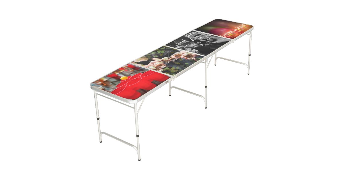 Erstellen Sie Ihre Eigene Party Fotosammlung Beer Pong Tisch Zazzle De