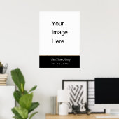 Erstellen Sie Ihre eigene, passen Sie die Zazzle-V Poster (Heimbüro)