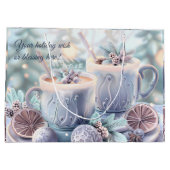 Erstellen Sie Ihre eigene Pasta Weihnachtscreme Große Geschenktüte (Rückseite)