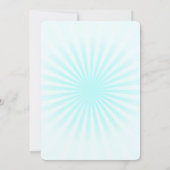 Erstellen Sie Ihre eigene Pastell-Retro-Sternexplo Einladung (Rückseite)