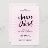 Erstellen Sie Ihre eigene Pastell-Retro-Sternexplo Einladung (Vorne/Hinten)