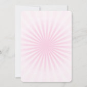 Erstellen Sie Ihre eigene Pastell-Retro-Sternexplo Einladung (Rückseite)