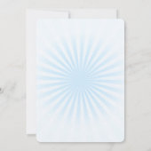 Erstellen Sie Ihre eigene Pastell-Retro-Sternexplo Einladung (Rückseite)