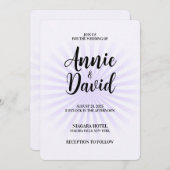 Erstellen Sie Ihre eigene Pastell-Retro-Sternexplo Einladung (Vorne/Hinten)