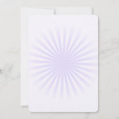 Erstellen Sie Ihre eigene Pastell-Retro-Sternexplo Einladung (Rückseite)