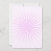 Erstellen Sie Ihre eigene Pastell-Retro-Sternexplo Einladung (Rückseite)