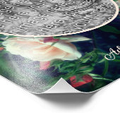 Erstellen Sie Ihre eigene Peach-Rose und Buds 8x10 Fotodruck (Ecke)