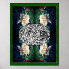 Erstellen Sie Ihre eigene Peach-Rose und Ihren Bug Poster