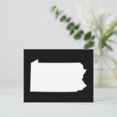 Erstellen Sie Ihre eigene Pennsylvania-Ankündigung Postkarte (Stehend Vorderseite)
