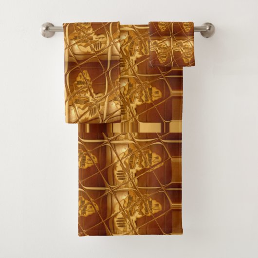 Erstellen Sie Ihre eigene perfekte afrikanische Fa Badhandtuch Set (Insitu)