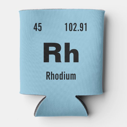 Erstellen Sie Ihre eigene Periodic-Tabelle der Ele Dosenkühler (Vorderseite)