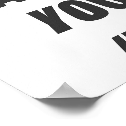 Erstellen Sie Ihre eigene personalisierbare Poster (Ecke)