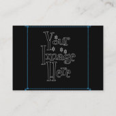 ERSTELLEN SIE IHRE EIGENE - PERSONALISIEREN SIE DI VISITENKARTE (Rückseite)