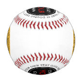 Erstellen Sie Ihre eigene - Personalisiert, marken Baseball (Vorderseite)