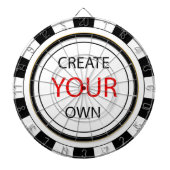 Erstellen Sie Ihre eigene - Personalisiert, marken Dartscheibe (vorne)