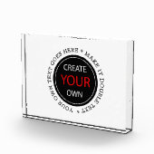 Erstellen Sie Ihre eigene - Personalisiert, marken Fotoblock (Rechts)