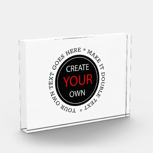 Erstellen Sie Ihre eigene - Personalisiert, marken Fotoblock (Links)