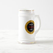 Erstellen Sie Ihre eigene - Personalisiert, mit ei Bierglas (VorderseiteRechts)